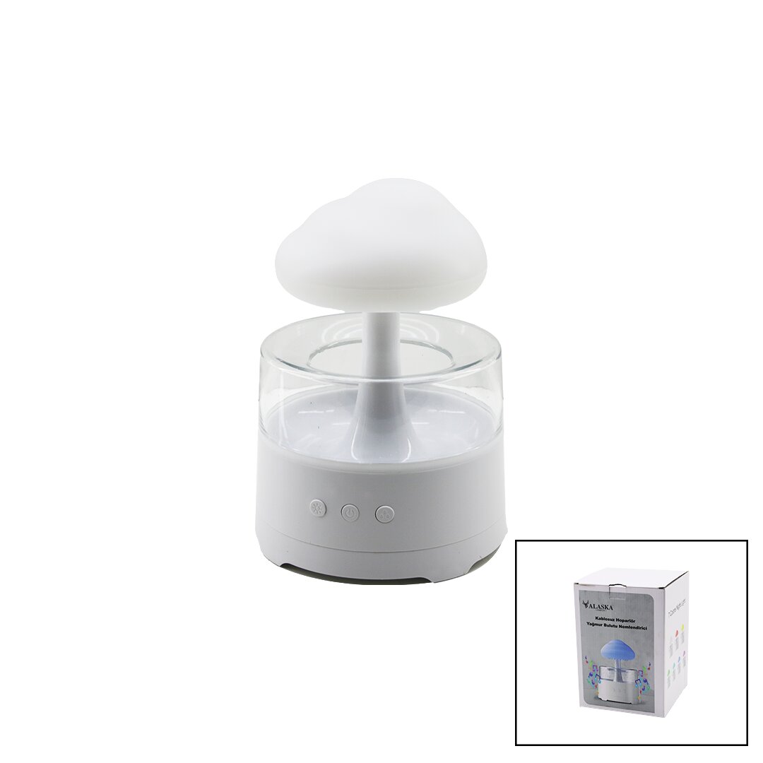 YAĞMUR BULUTU - BT SPEKAER HOPARLÖR 300ML USB ŞARJLI - RENKL