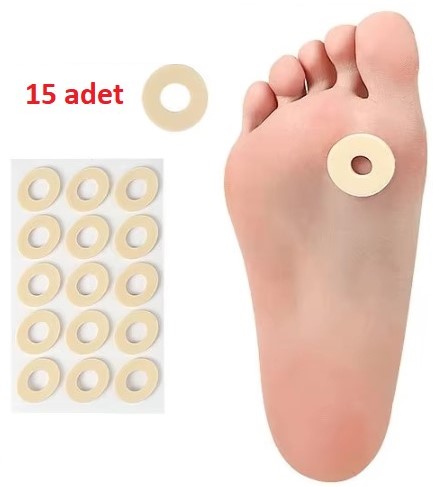 Ayak Nokta Pedi Sünger Yastık  15 li (5563) #2