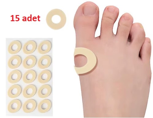 Ayak Nokta Pedi Sünger Yastık  15 li (5563) #3