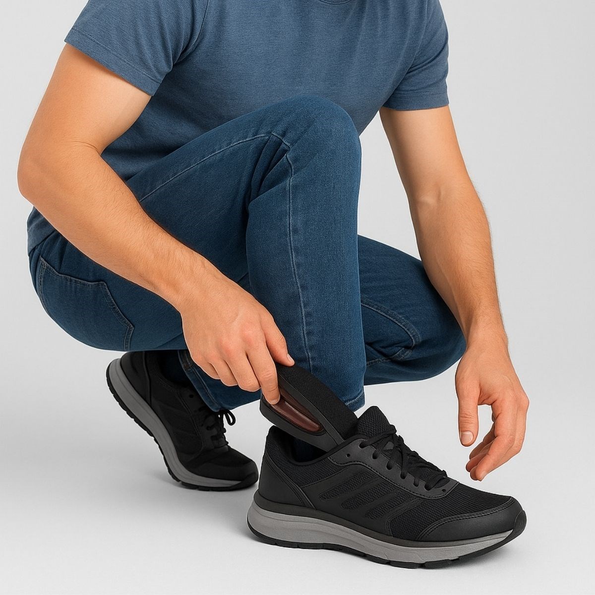 5 cm Höhenerhöhung Silikon Orthopädische Fersensohle – Premium Komfort (5563) #2