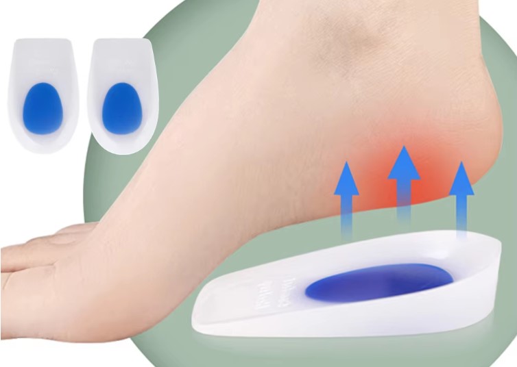 Topuk Silikonu Mavi Beyaz Küçük Boy Kadın (5563) #2