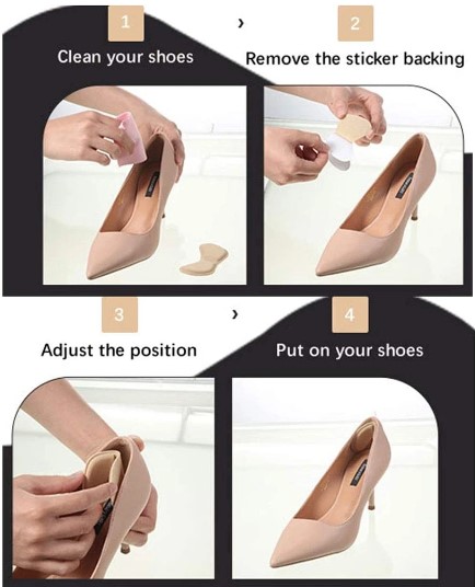 5mm Shoe Heel Strike Preventer and Narrowing Pad Duo (5563) #2