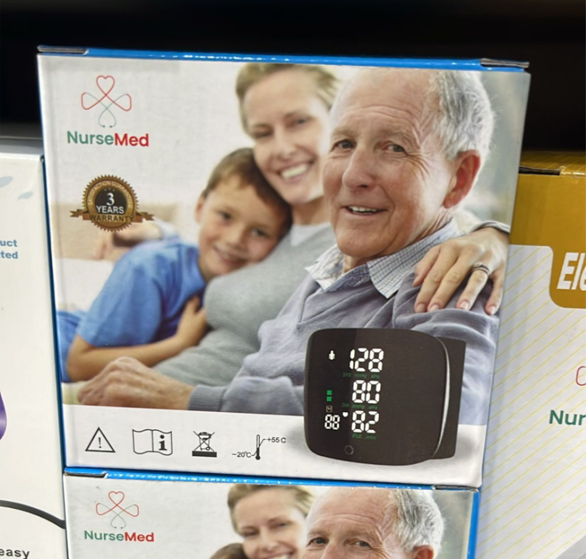 Digitales Blutdruckmessgerät für das Handgelenk - USB-Aufladbar - BS-606 #2