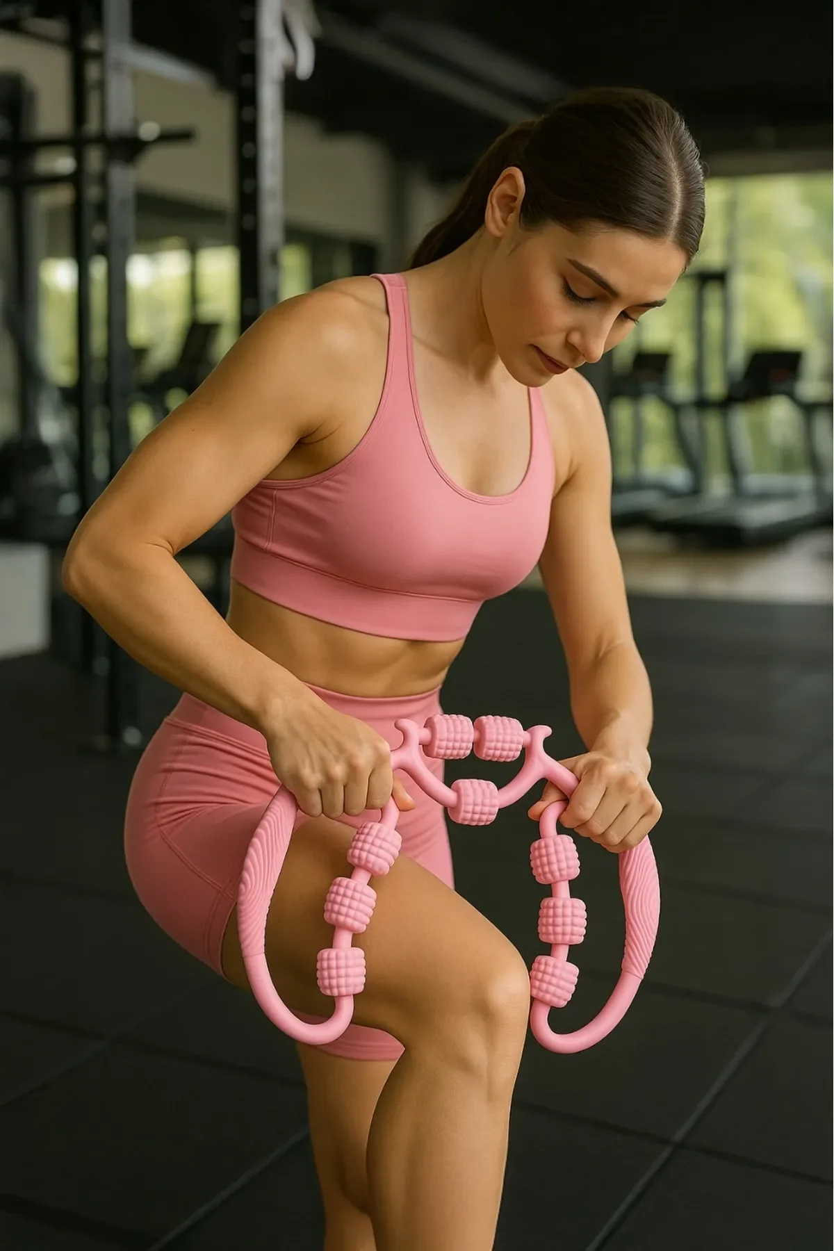 9 Tekerlekli Boyun Bacak Ayak Bel Masaj Aleti Çok Fonksiyonlu Manuel (5563) #3