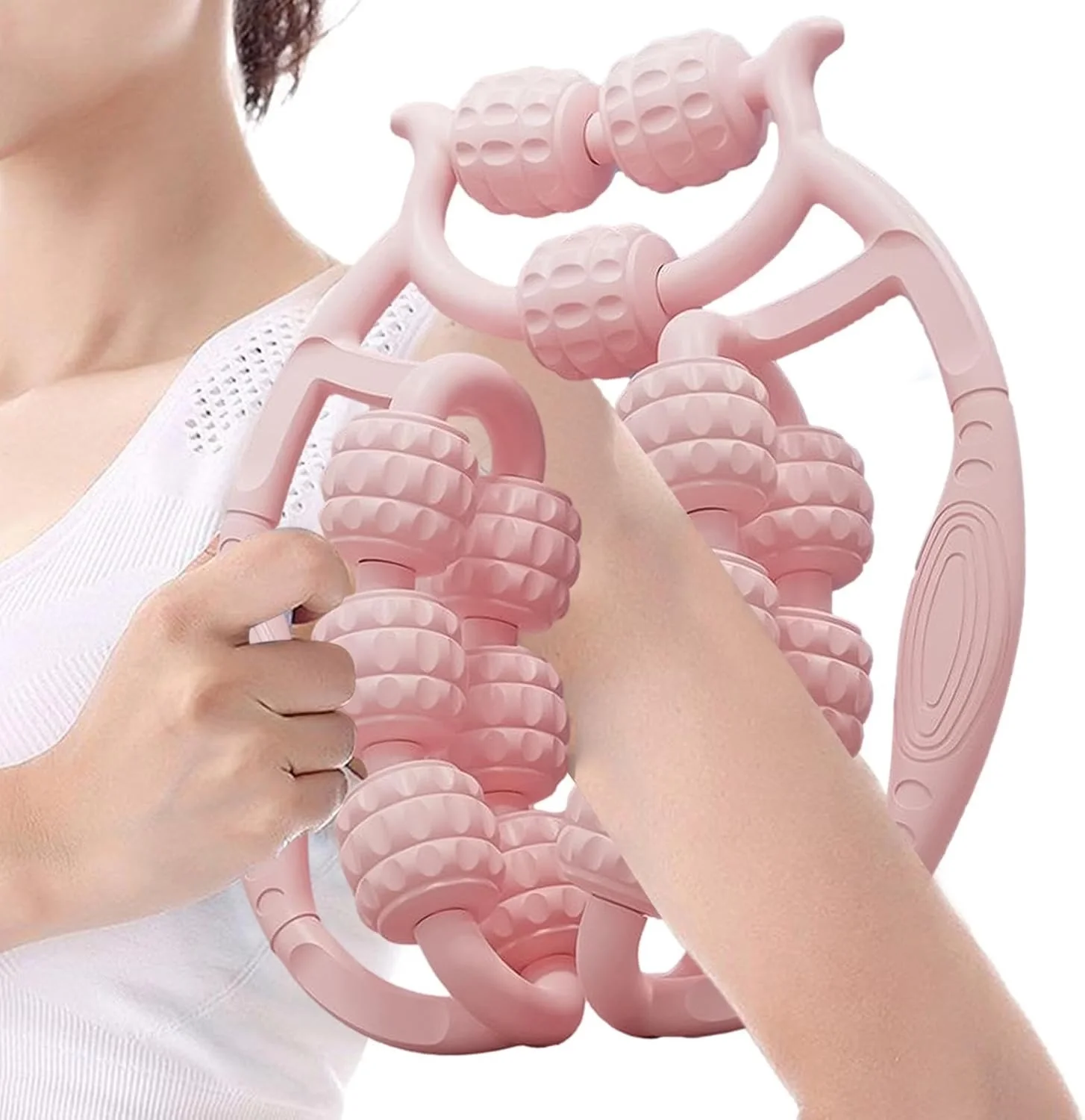 15 Tekerlekli Bacak Boyun Kol Masaj Aleti (5563) #4