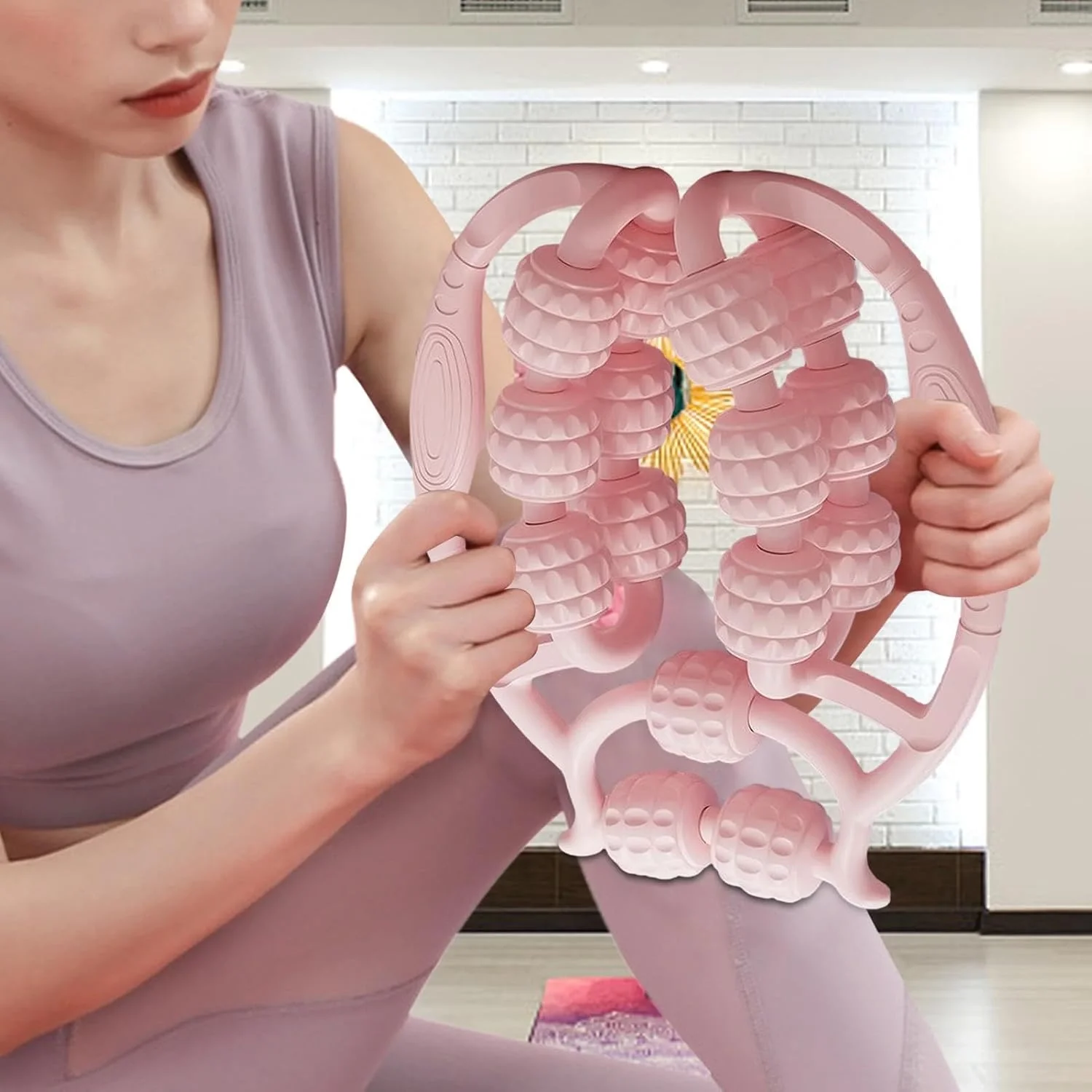 15 Tekerlekli Bacak Boyun Kol Masaj Aleti (5563) #5