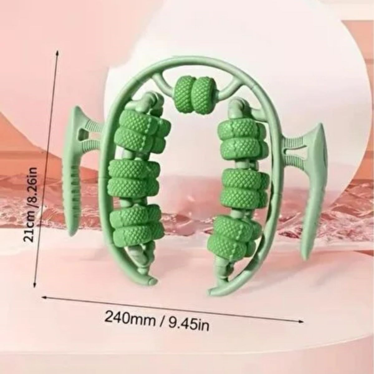 13 Tekerlekli Circular Lenfatik Masaj Roller – Selülit Giderici, Cilt Sıkılaştırıcı, Bacak Kol Sırt Masaj Aleti (5563) #5