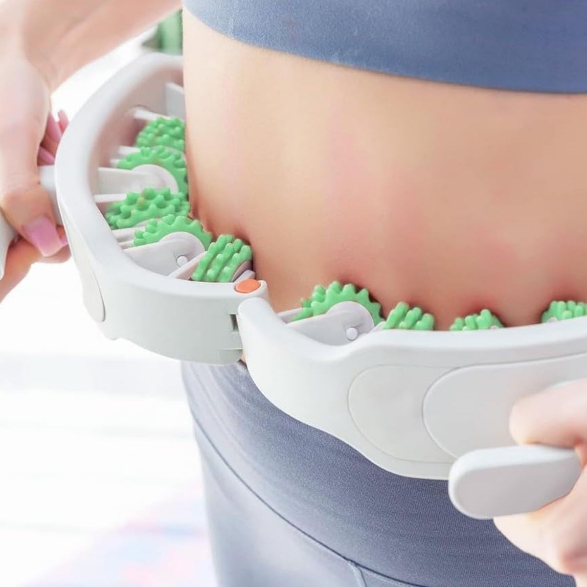 12-Rollen Verstellbares Massagegerät für Beine, Rücken und Arme – 360° #4