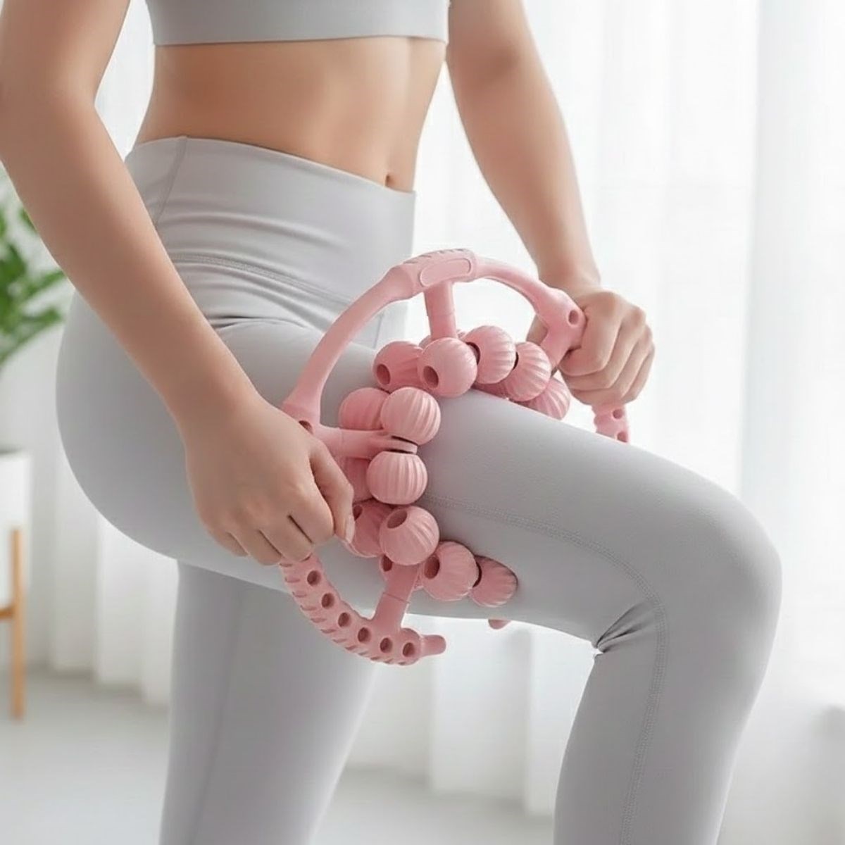 20-Rollen verstellbarer Bein- und Armmassagegerät – 360° Tiefengewebe-Massagerolle #2