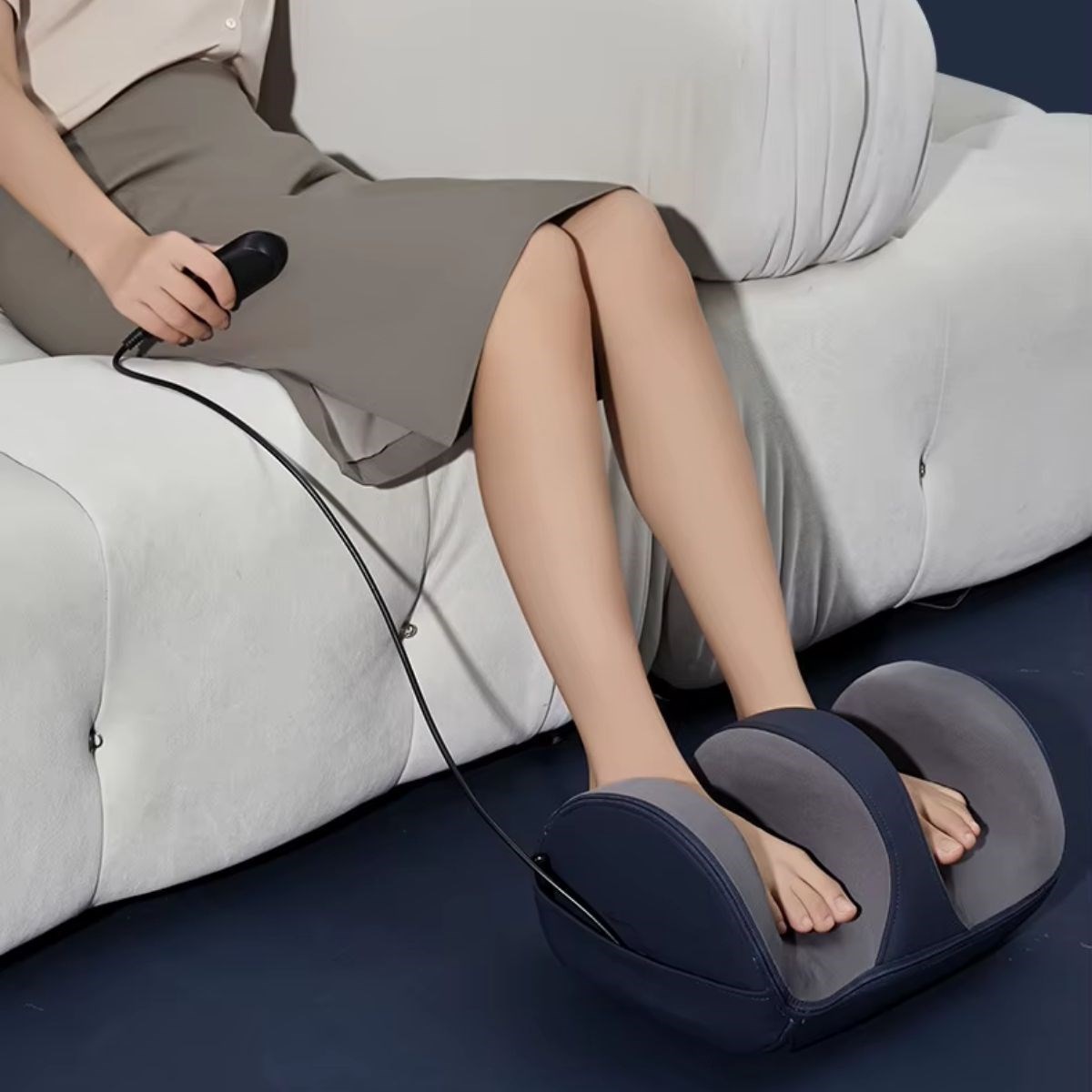 Ayak,Baldır ve Bilekler İçin Rahatlatıcı Kumandalı Masaj Aleti (5563) #2