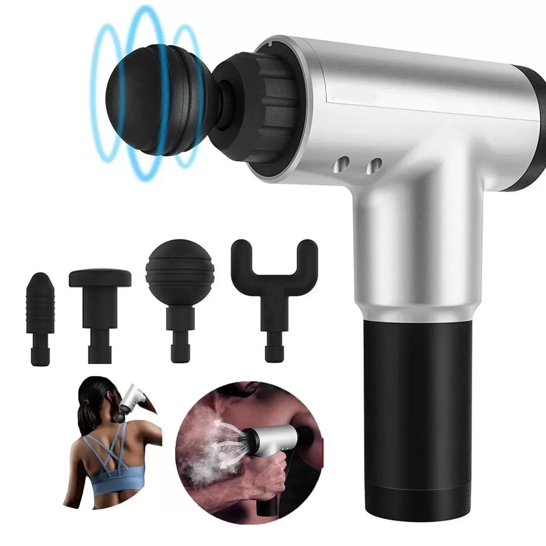 Kablosuz Adaptörlü Masaj Tabancası – Şarjlı Masaj Tabancası