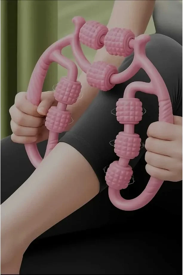 9 Tekerlekli Yoga Fitness Silindiri (Roller) (5563) #3