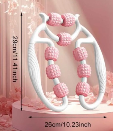 Selülit Masaj Aleti 9 Tekerlekli Lenf Drenaj Rulosu (5563) #3