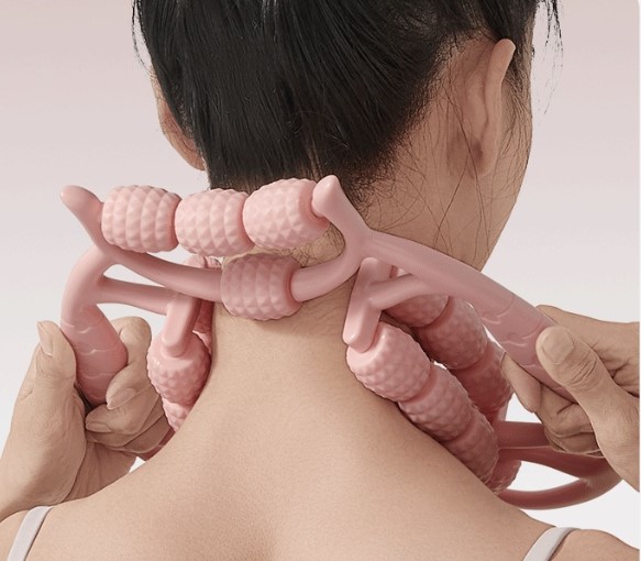 18 Tekerlekli Selülit Masaj Aleti Lenf Drenaj Rulosu (5563) #2