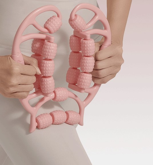 18 Tekerlekli Selülit Masaj Aleti Lenf Drenaj Rulosu (5563) #4