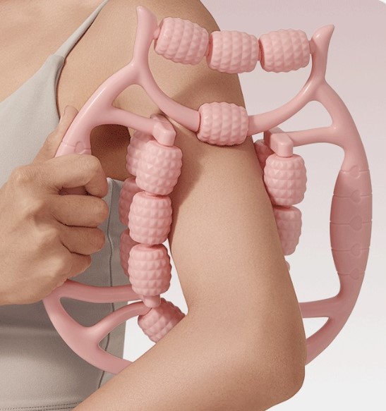 18 Tekerlekli Selülit Masaj Aleti Lenf Drenaj Rulosu (5563) #5