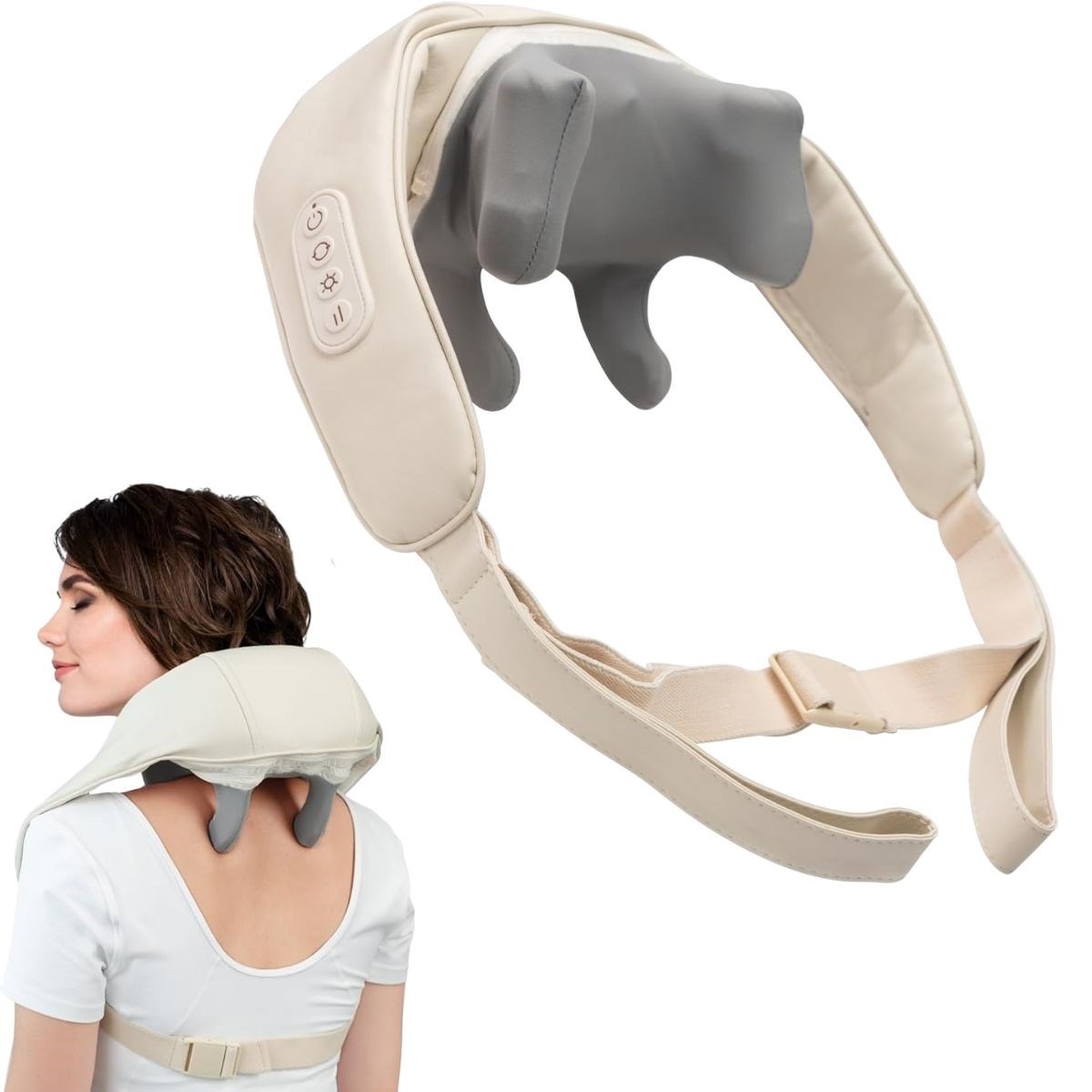 Elektrikli Boyun ve Sırt Masaj Aleti Kablosuz Boyun ve Omuz