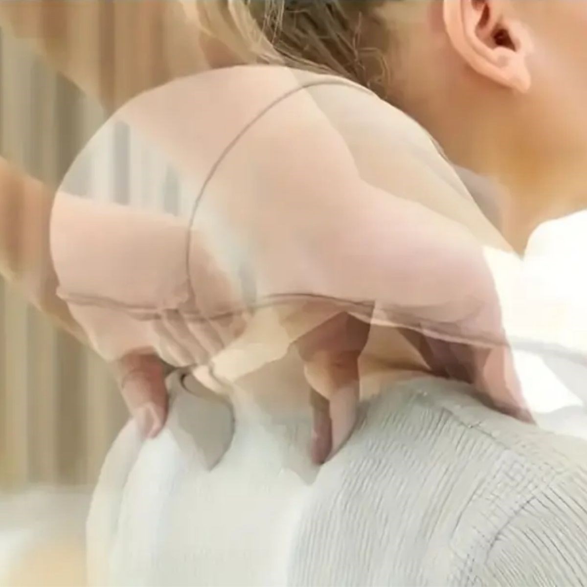 Elektrisches Nacken- und Rückenmassagegerät Kabelloses Nacken- und Schultermassagekissen (5563) #4