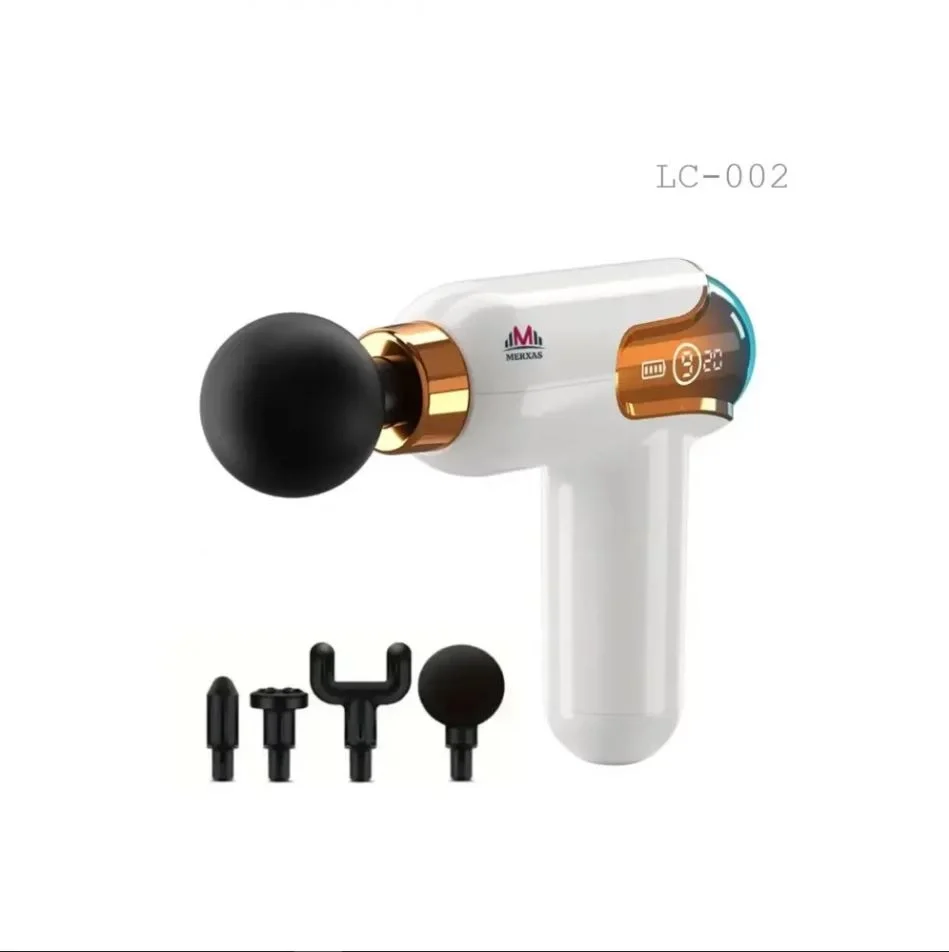 Neue Generation Massagepistole mit Vibration LC-002 4-tlg (5563) #2