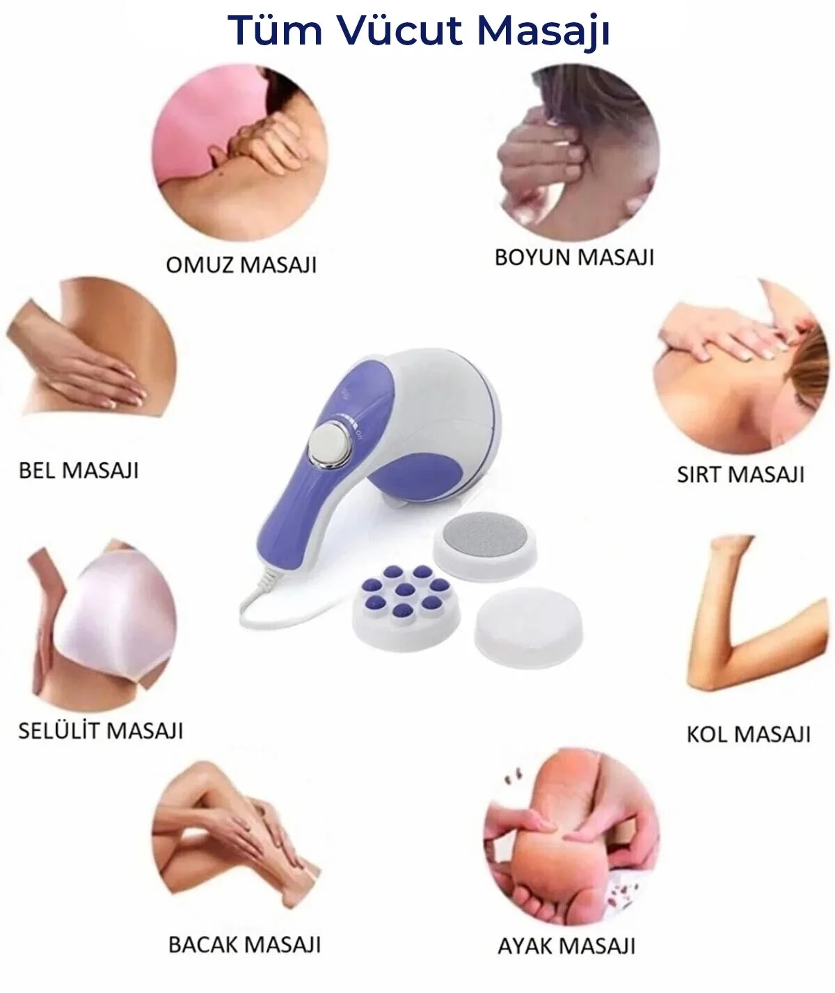 Selülit Giderici Masaj Aleti ve Masaj Cihazı (5563) #4