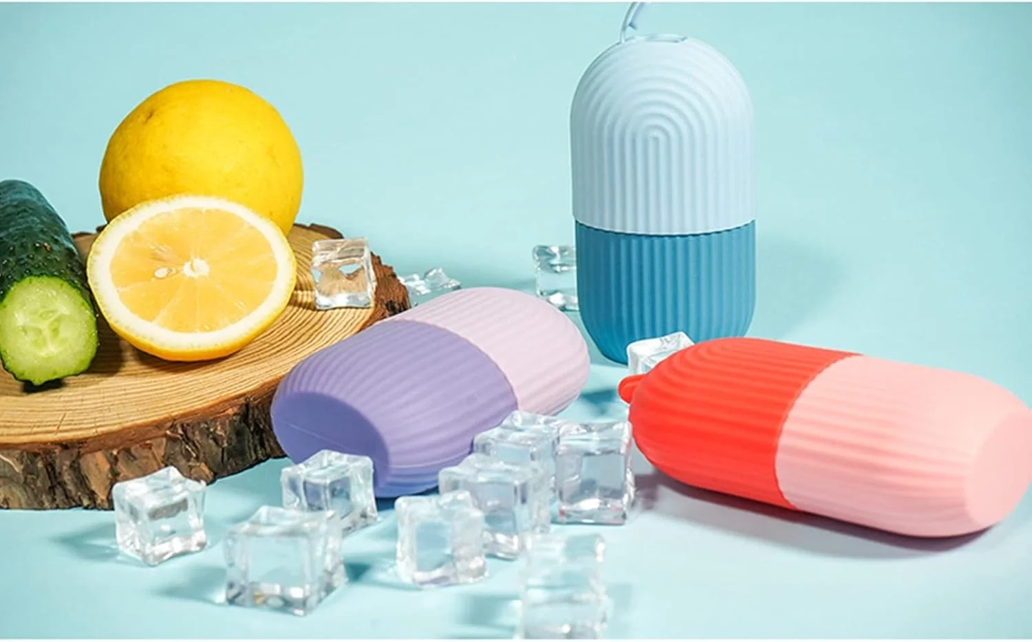 Ice Roller Buz Silindiri Terapi Etkili Yüz Masaj Ve Cilt Bakım Aleti (5563) #5