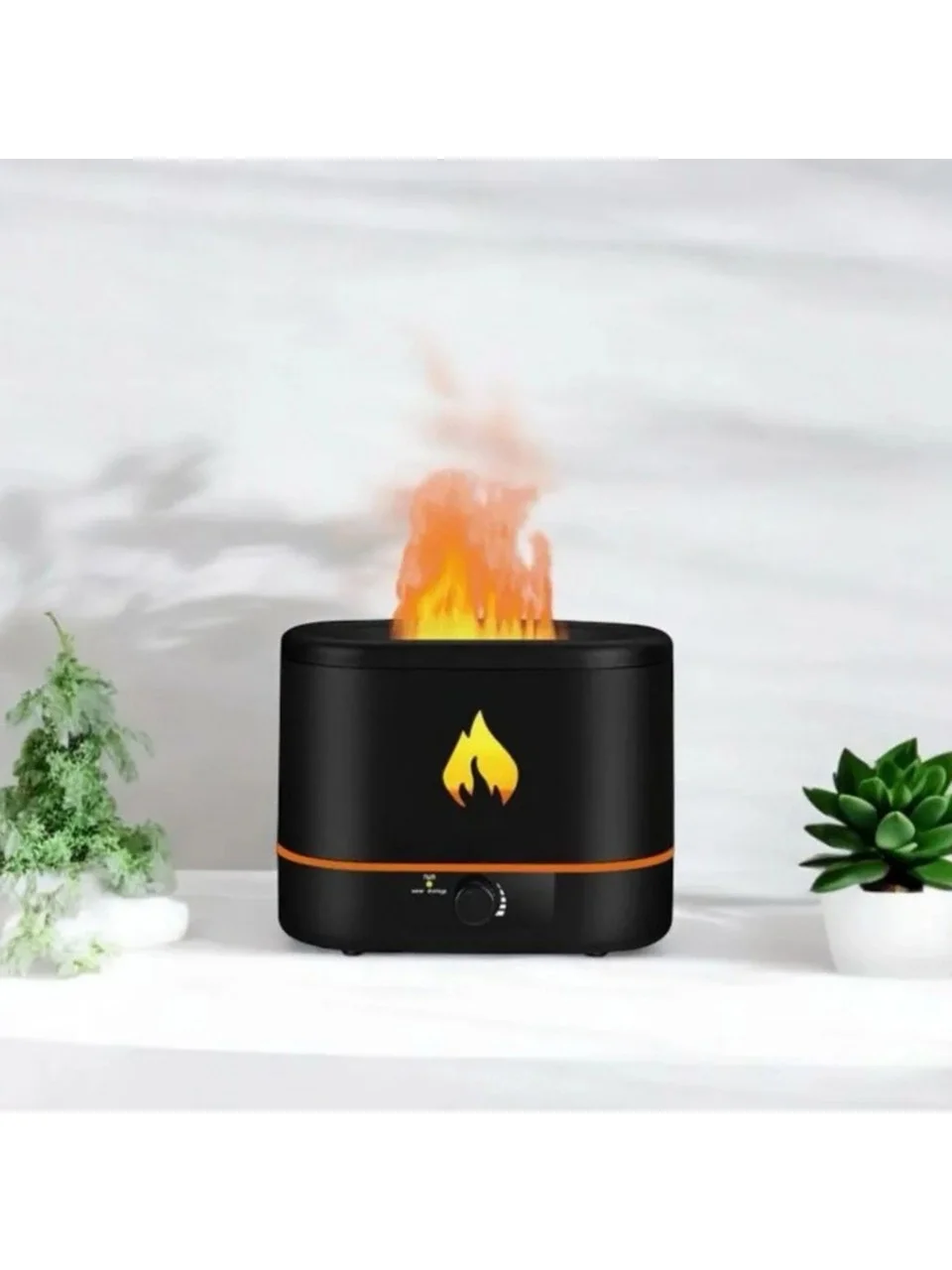 Alev Desenli 2 Lt Su Hazneli Ultrasonik Buhar &amp;amp; Sessiz Çalışma Hava Nemlendirici (5563) #2