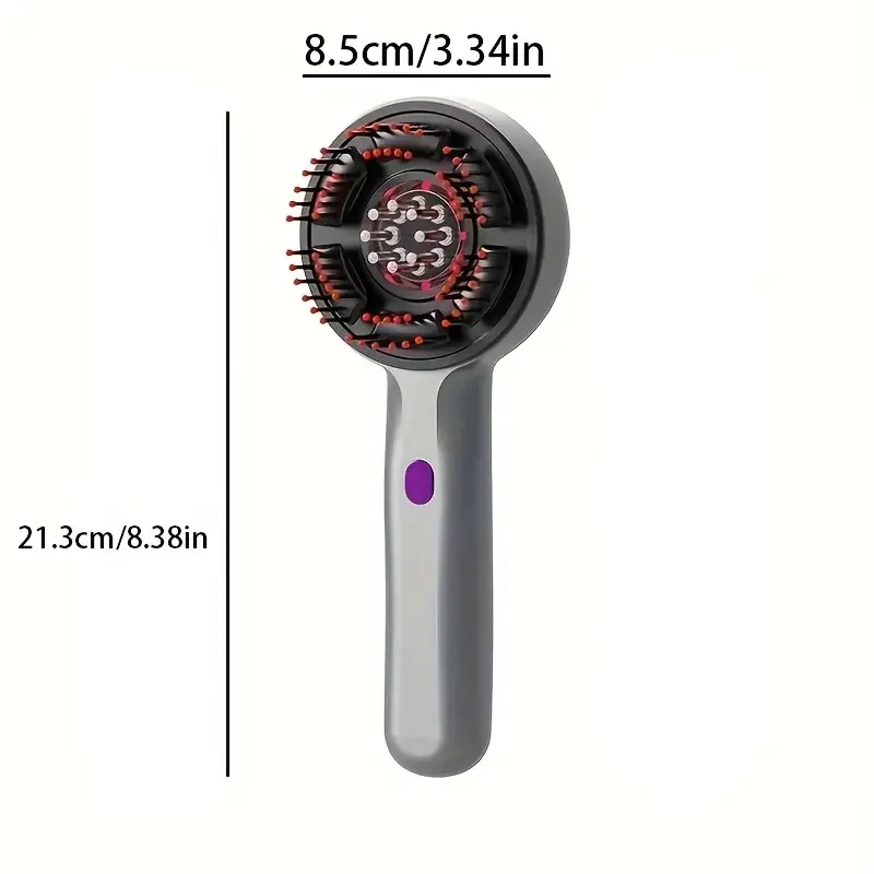 Çok Fonksiyonlu Elektrikli Saç Derisi Masaj Fırçası (5563) #4