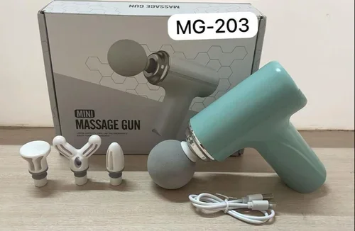 Masaj Tabancası Darbeli Titreşimli 4 Başlıklı Profesyonel Şarjlı Mini Masaj Aleti (5563) #3