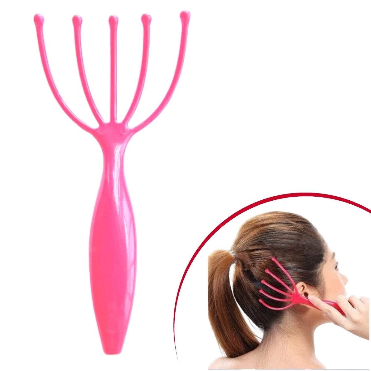 Çok Fonksiyonlu 5 Uçlu Bilyeli Baş Boyun Bacak Kol Masaj Ale