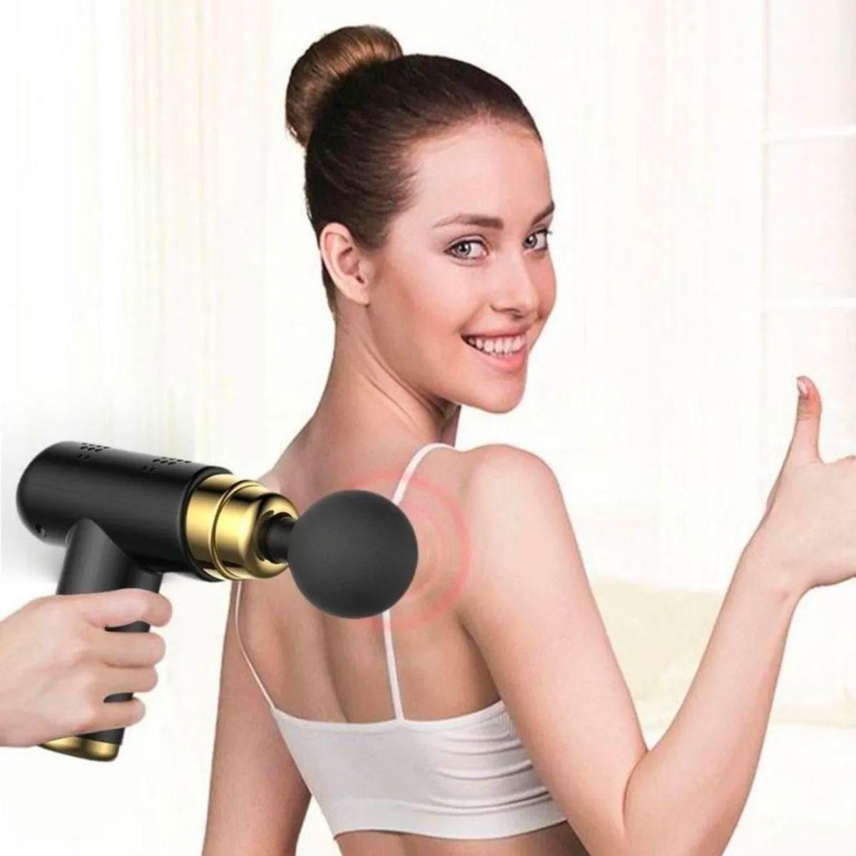 4-in-1 USB-aufladbares Massagepistole (5563) #4