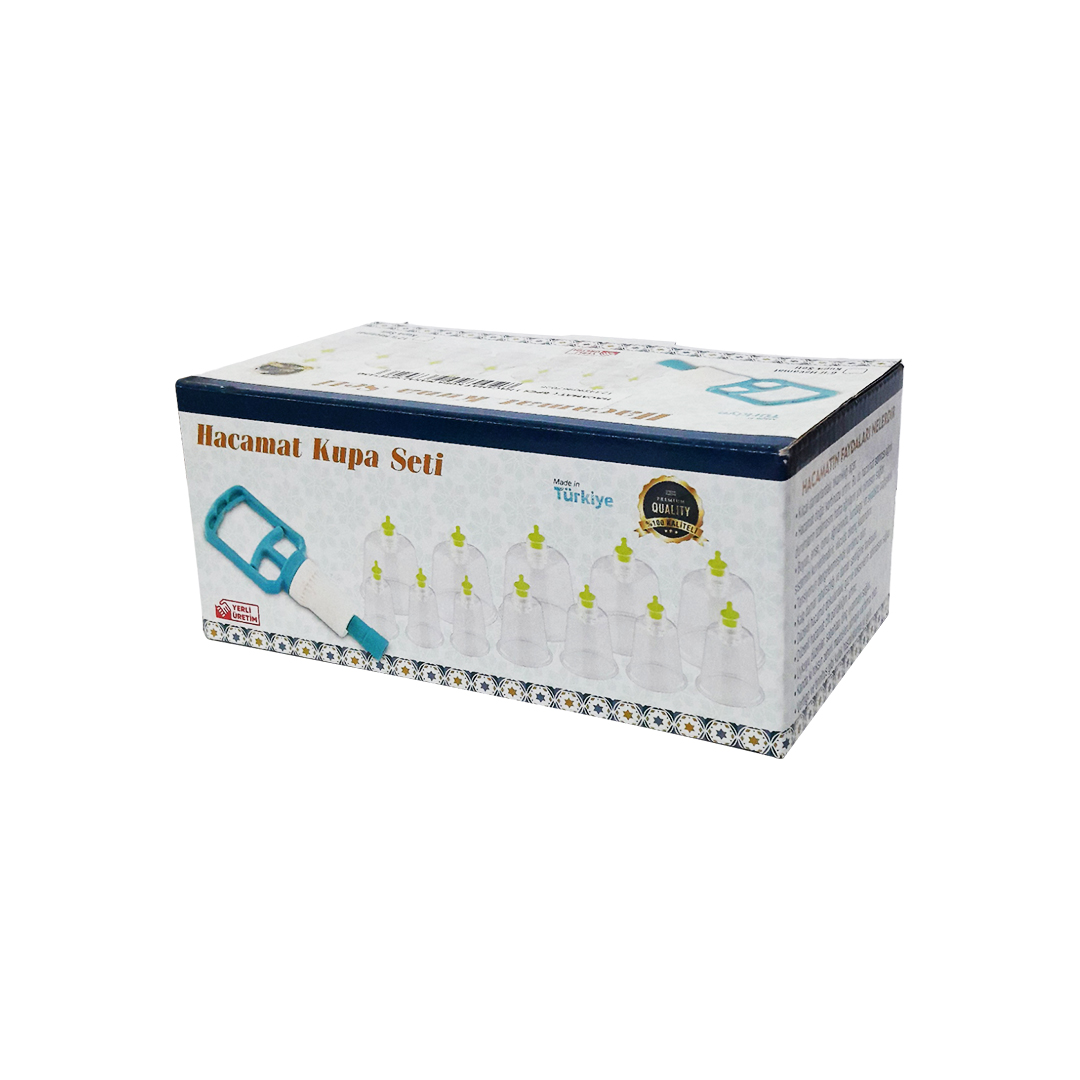 HACAMAT 6 PARÇA  HACAMAT KUPA MASAJ SETİ (5563)