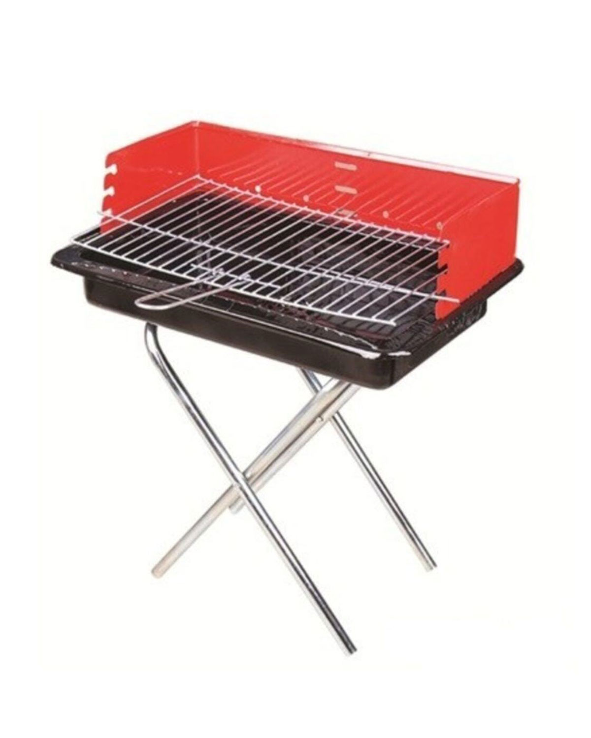 40CM  PERVAZLI PORTATİF AYAKLI MANGAL TEKLİ KUTULU (5563)