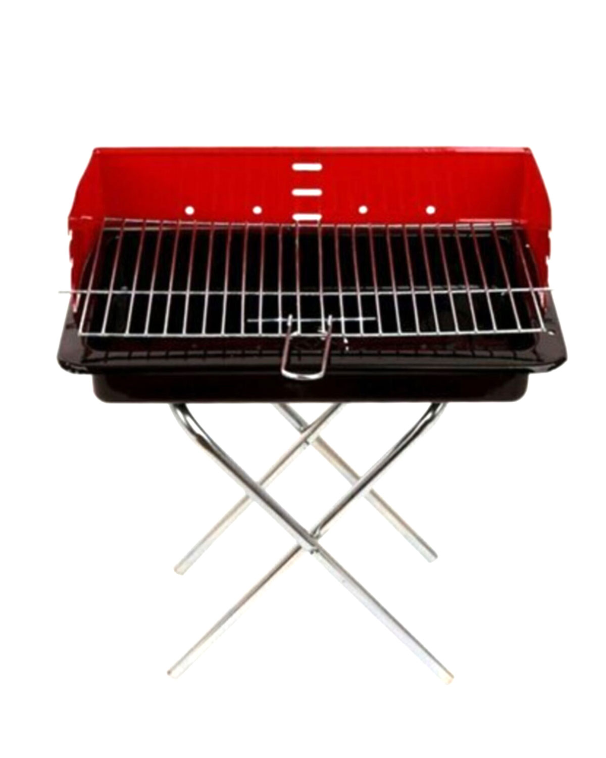 50CM  PERVAZLI PORTATİF AYAKLI MANGAL TEKLİ KUTULU (5563)