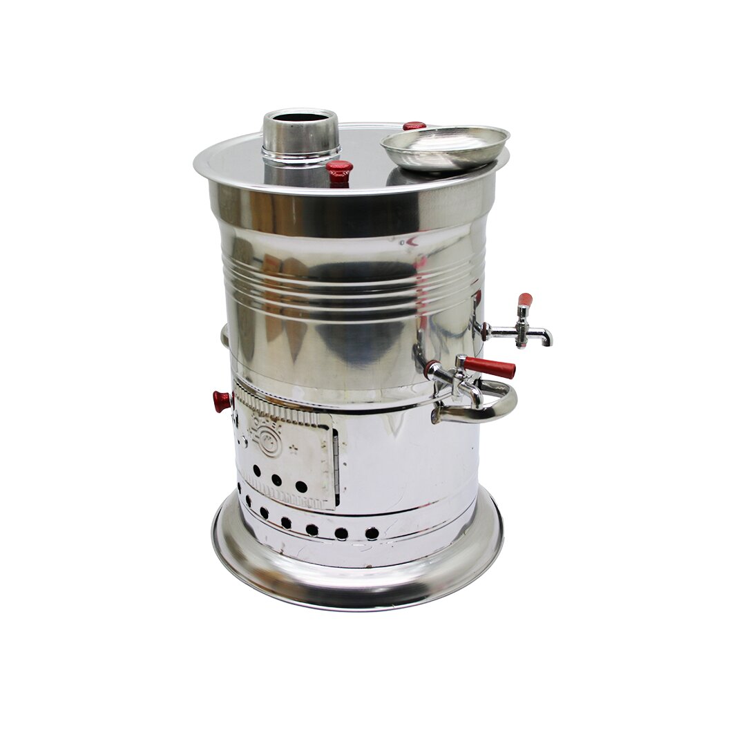 PİKNİK SEMAVERİ 7LT ÇİFT MUSLUK KUTULU (5563)