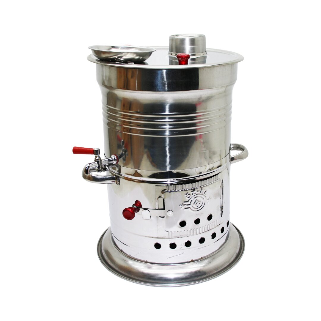 PİKNİK SEMAVERİ 10LT TEK MUSLUK KUTULU (5563)