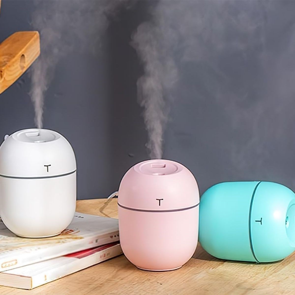 LED-Luftbefeuchter mit Aromatherapie 220 ML 8x8x10cm (5563) #2