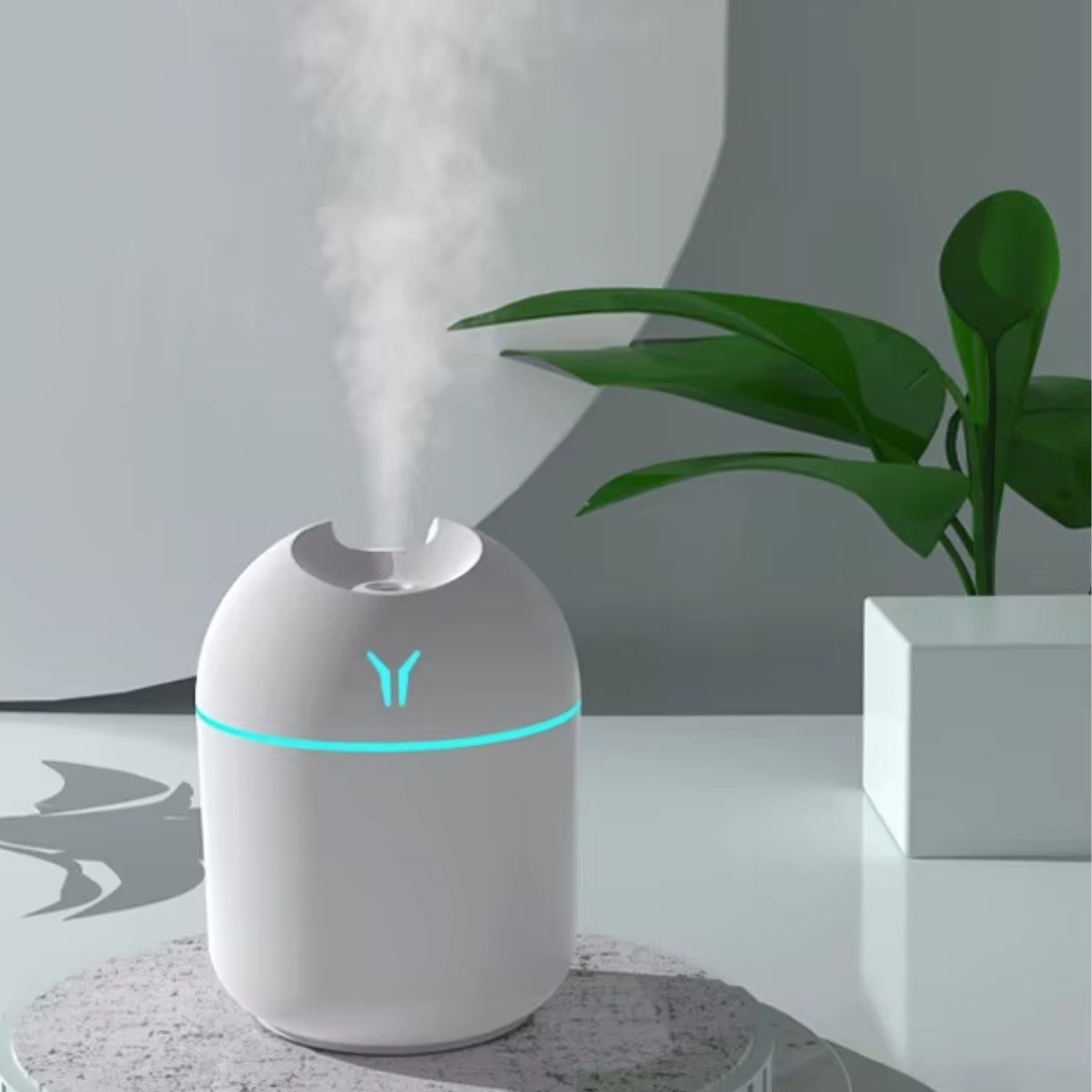 LED-Luftbefeuchter mit Aromatherapie 220 ML 8x8x10cm (5563) #4