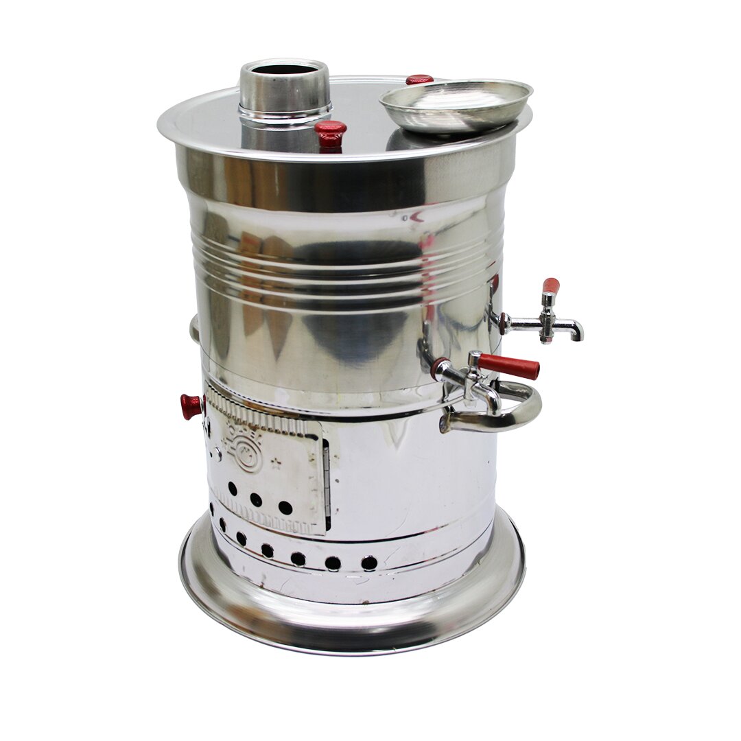 PİKNİK SEMAVERİ 10LT ÇİFT MUSLUK KUTULU (5563)