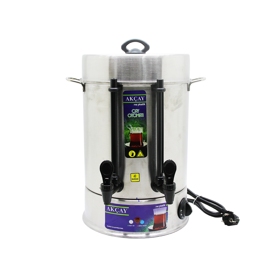 ÇAY OTOMATI 40 BARDAK SEMAVER ELEKTRİKLİ ÇAY MAKİNESİ ( MARK