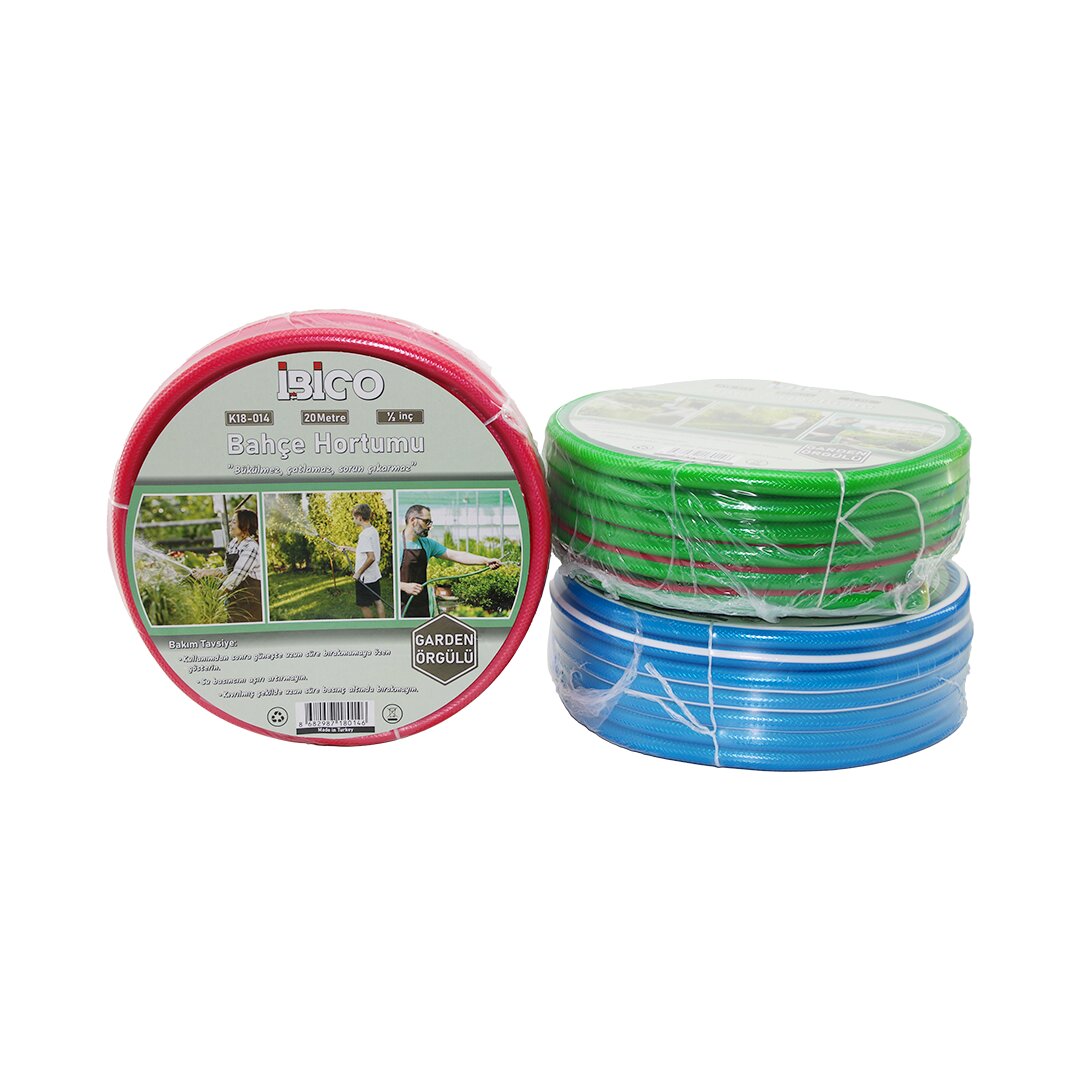 GARDEN ÖRGÜLÜ 1/2 20MT. BAHÇE HORTUMU (5563)