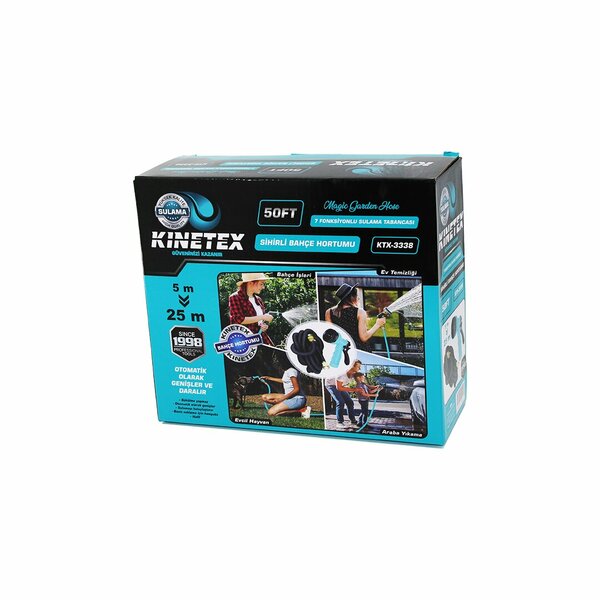 5 METREDEN 25 METREYE UZAYAN KUTULU  SİHİRLİ BAHÇE HORTUMU 5