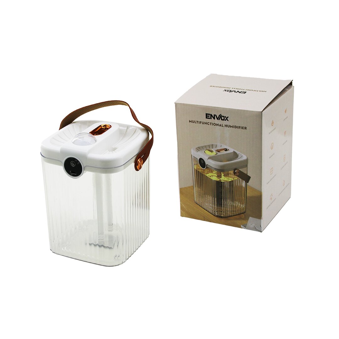 2LT USB ŞARJLI - IŞIKLI HAVA NEMLENDİRİCİ BUHAR MAKİNE - KOK