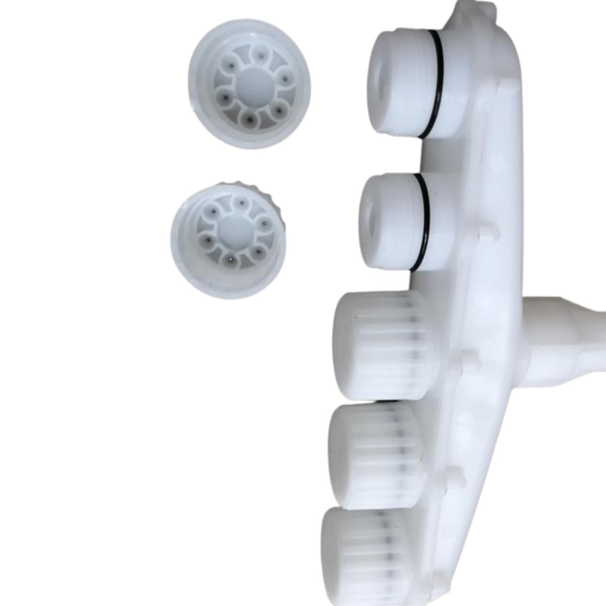 5 Kafalı Peyzaj Bahçe Tarla Çim Sulama Başlığı Yüksek Basınçlı Su Püskürtücü Hortum Aparatı (5563) #3