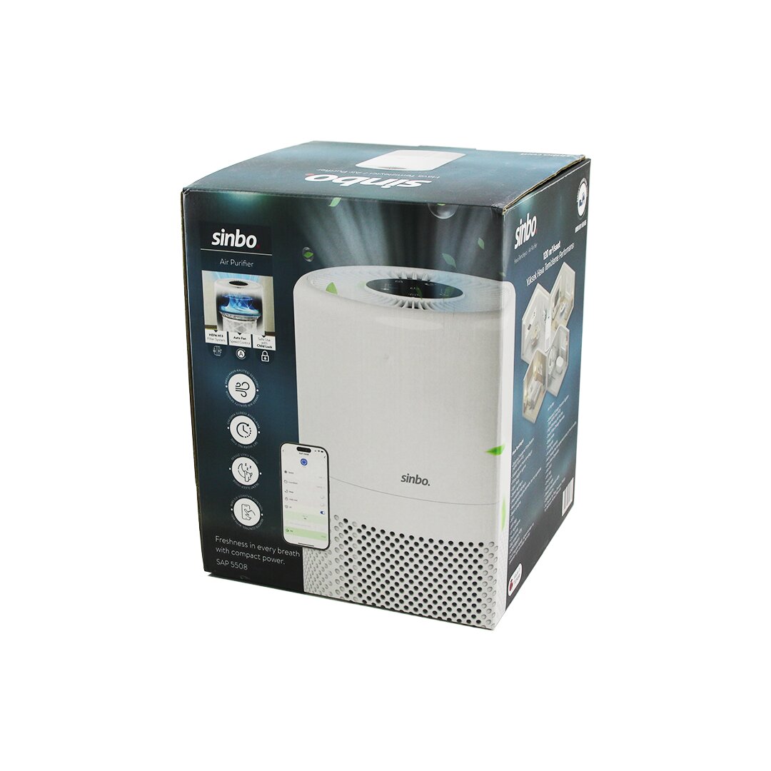 HAVA TEMİZLEME CİHAZI BEYAZ 3 KADEME FİLTRELEME OTOMATİK FAN