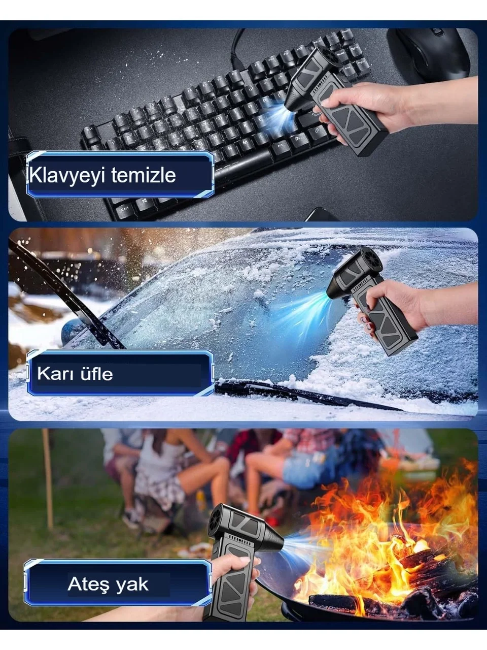 Mega Turbo Electric Air Blower Compressor 130,000RPM BBQ Fan (5563) #3