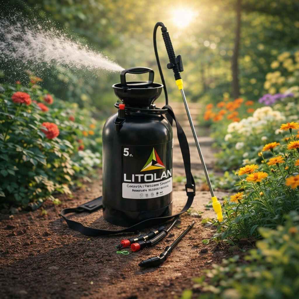 5LT MANUEL 2IN1 BAHÇE PÜSKÜRTME - KÖPÜK İLAÇ POMPA (5563)