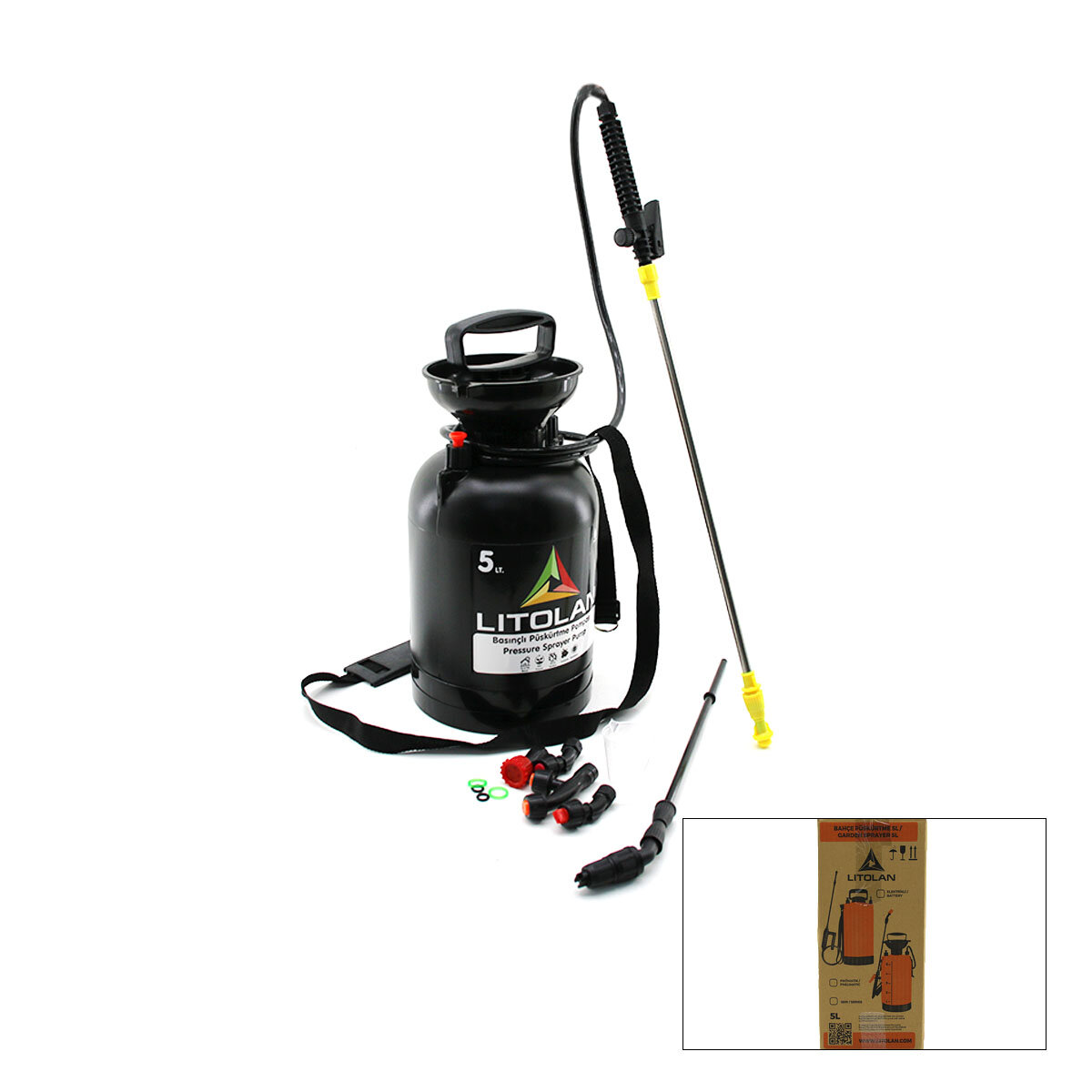 5LT MANUEL 2IN1 BAHÇE PÜSKÜRTME - KÖPÜK İLAÇ POMPA (5563) #2