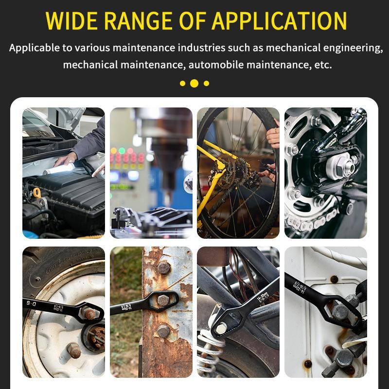 Universal Anahtarı Çift kafalı  Çok Fonksiyonlu 6-22mm (5563) #4