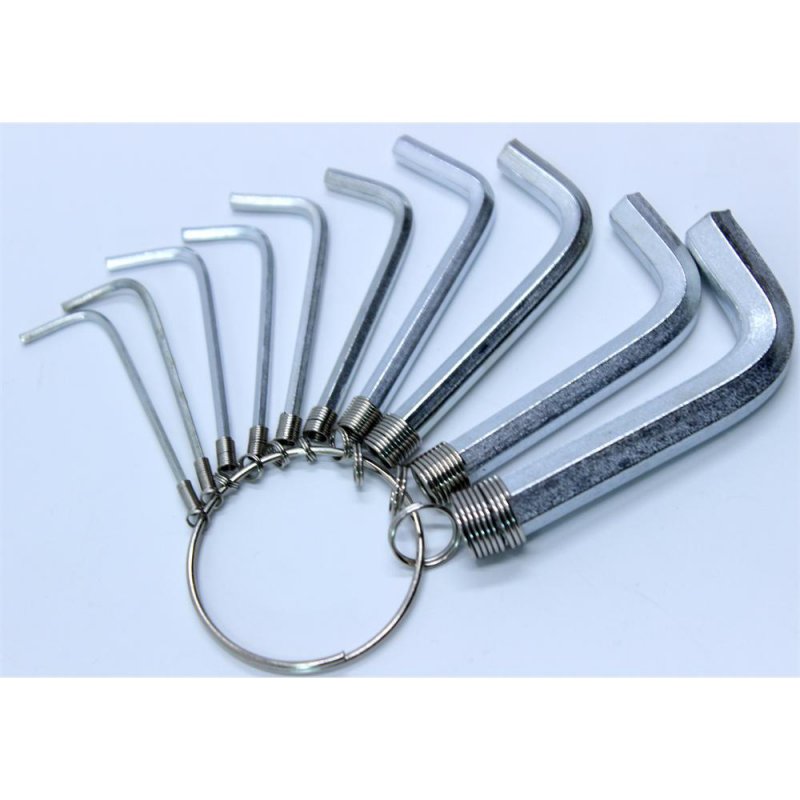 Allen Anahtar Takım Altı Köşeli 10 Parça Alyan (5563) #3