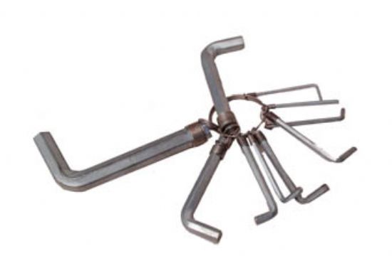 Allen Anahtar Takım Altı Köşeli 10 Parça Alyan (5563) #4